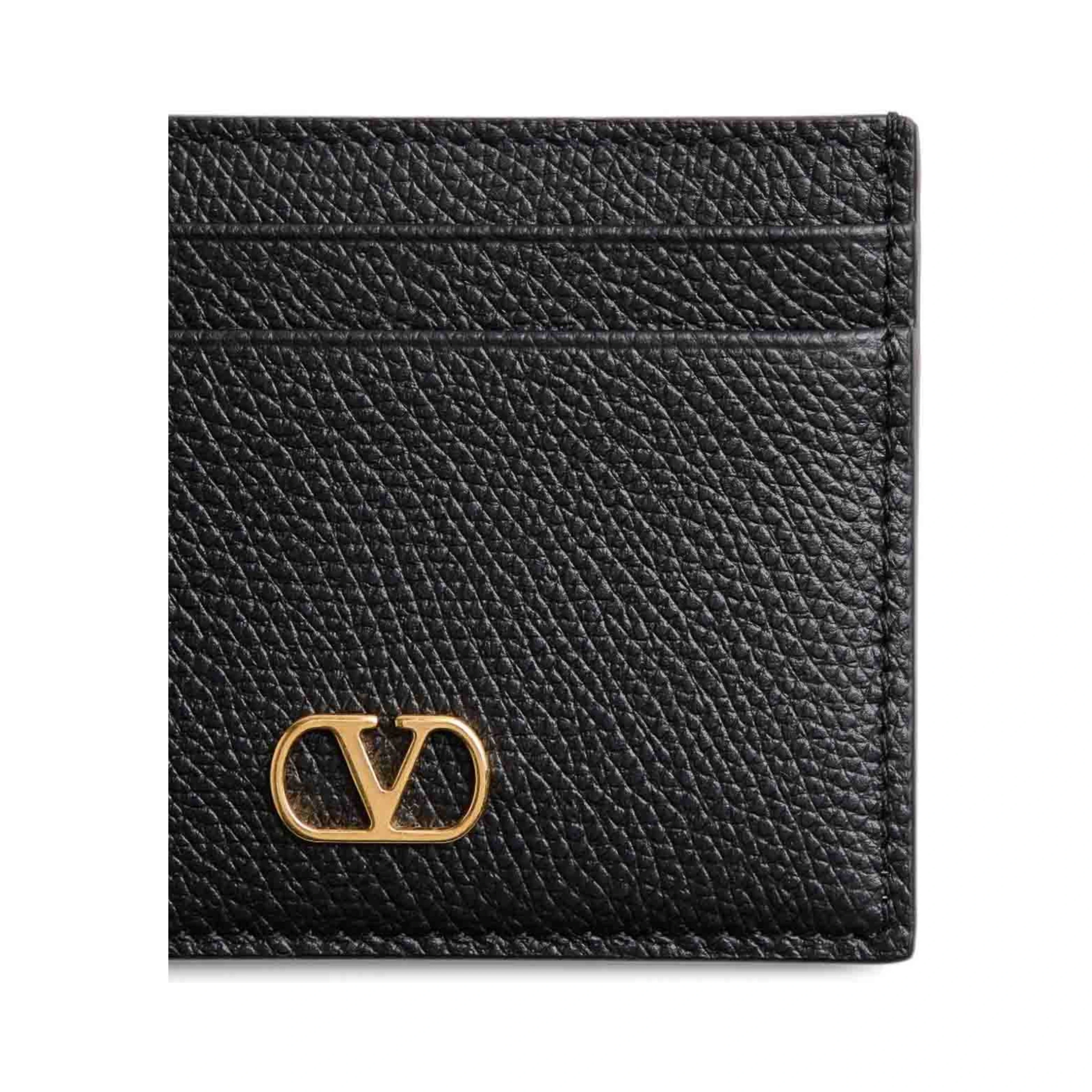 VLogo leather cards holder