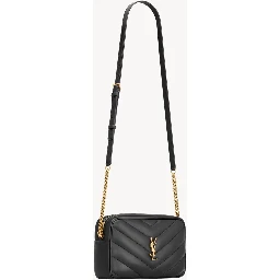 "Loulou" small matelassé crossbody bag