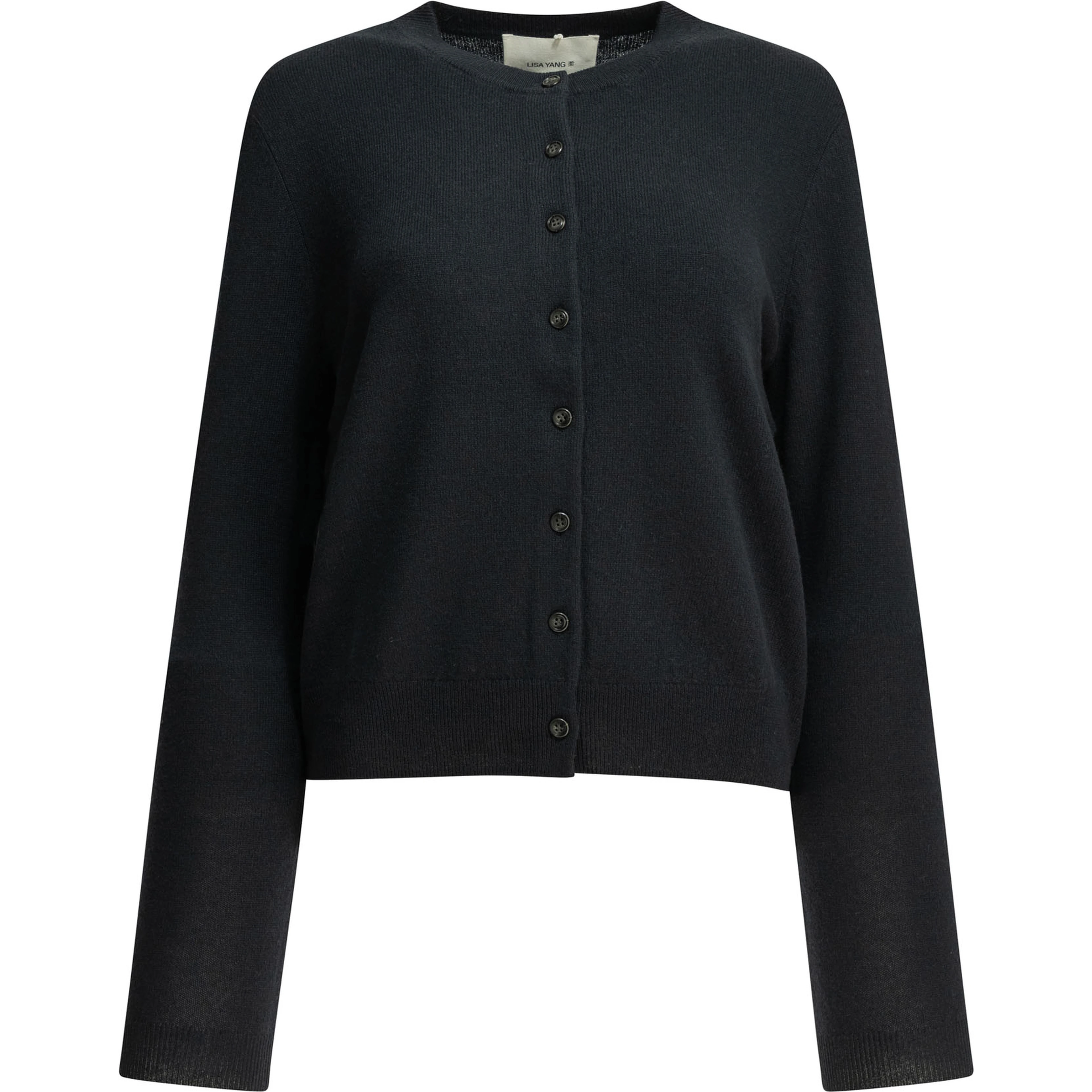 Cashmere crewneck cardigans