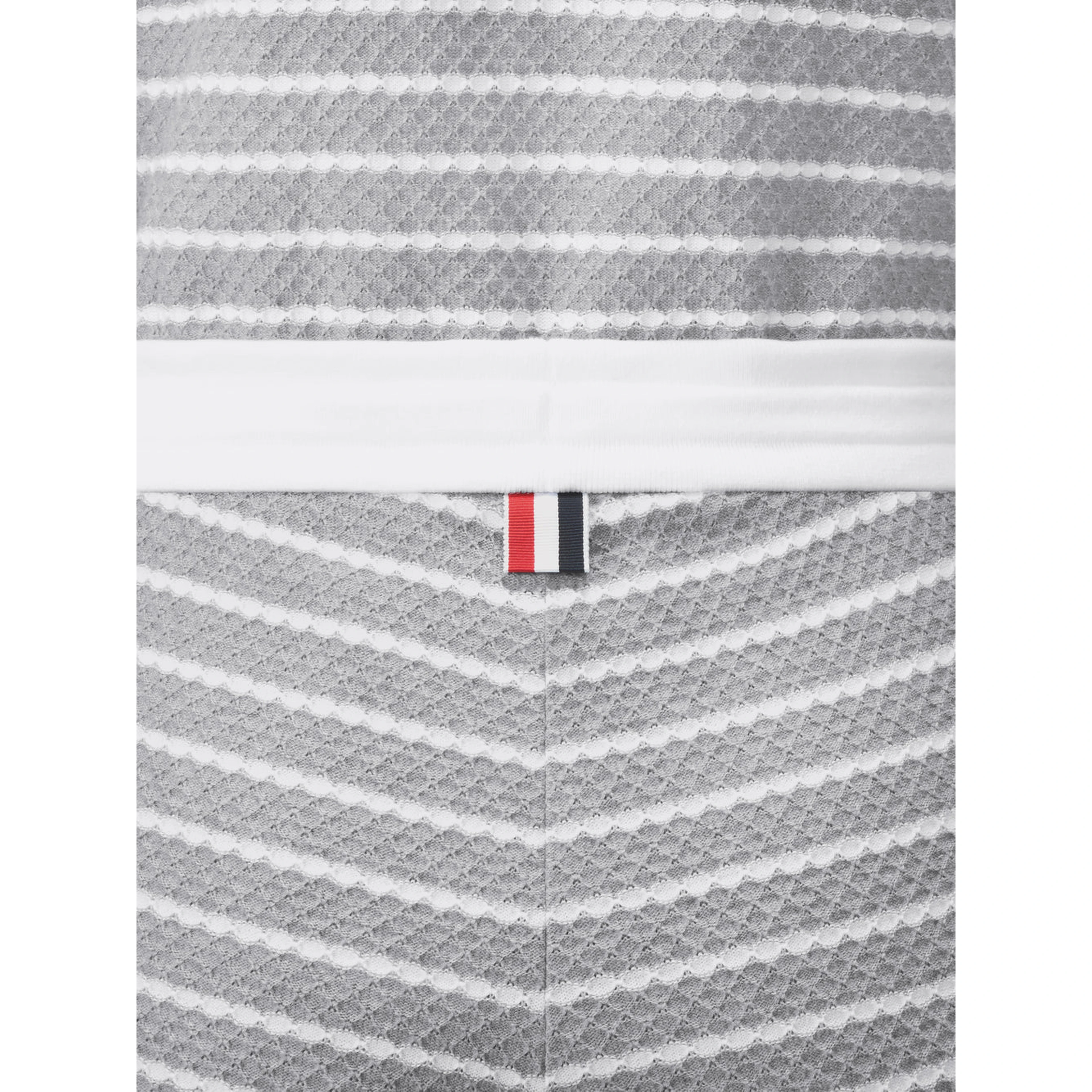 Cotton striped shorts