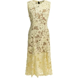 Flared midi dress