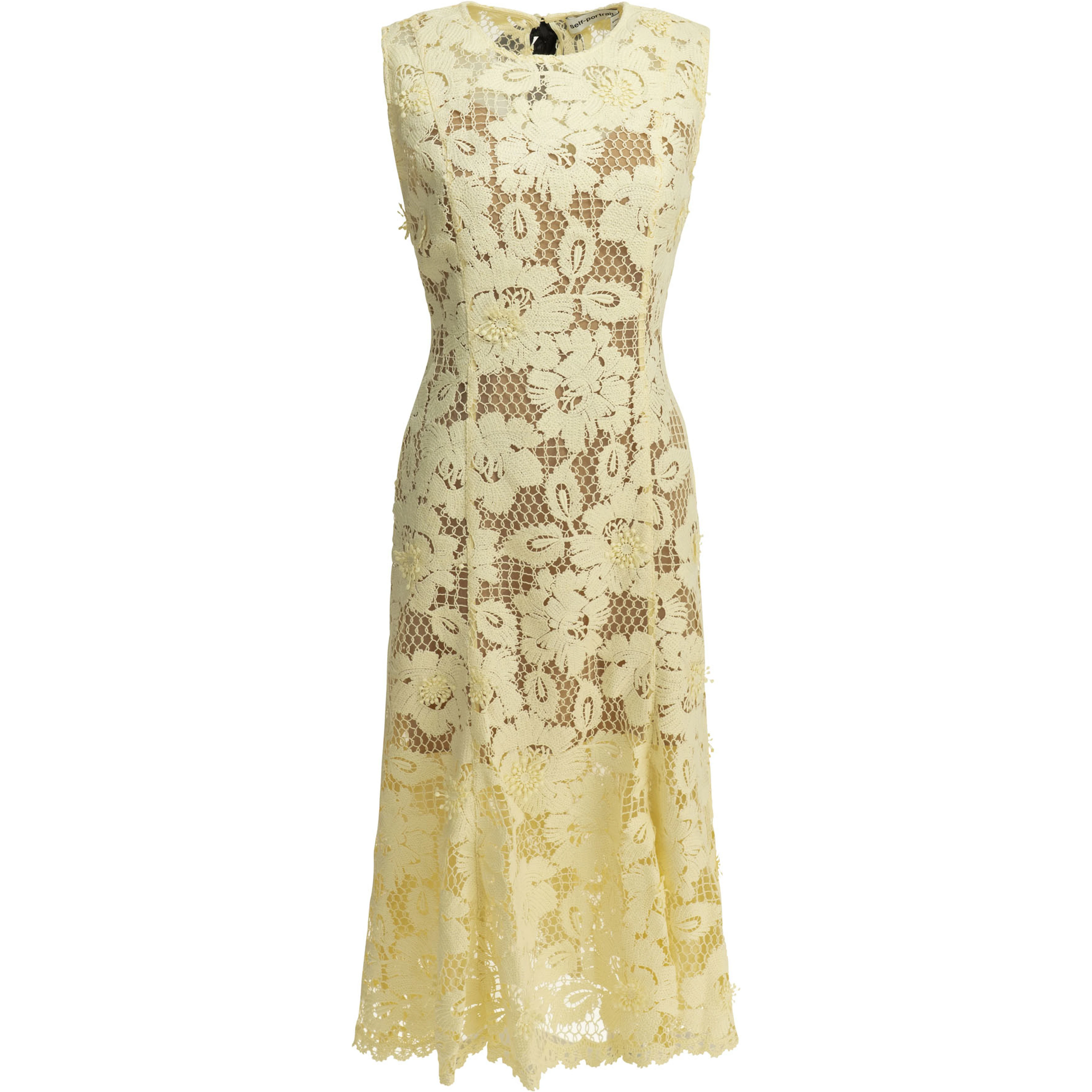 Flared midi dress