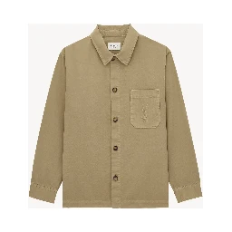 Cotton overshirt jacket
