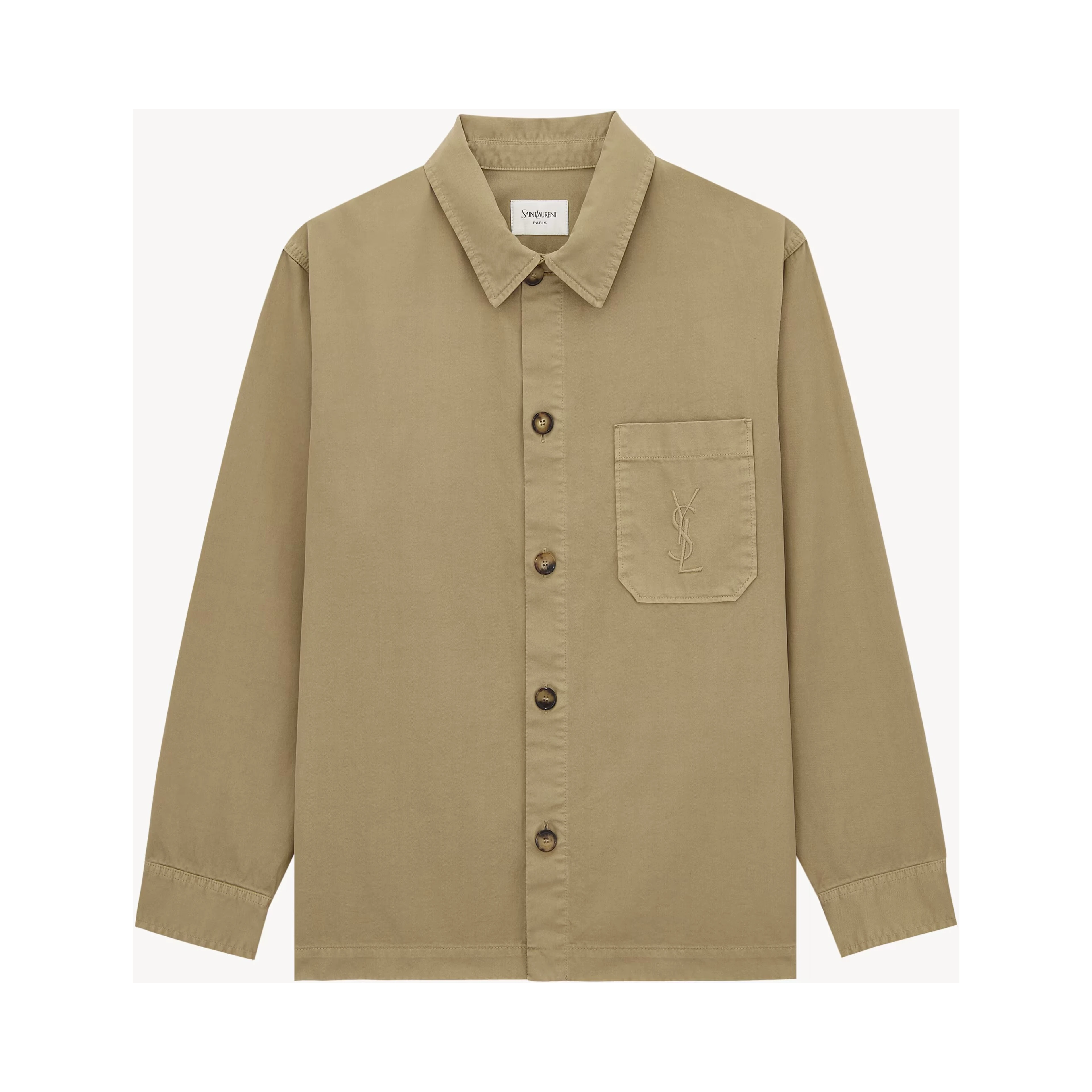 Cotton overshirt jacket