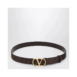 "Vlogo Signature" suede belt