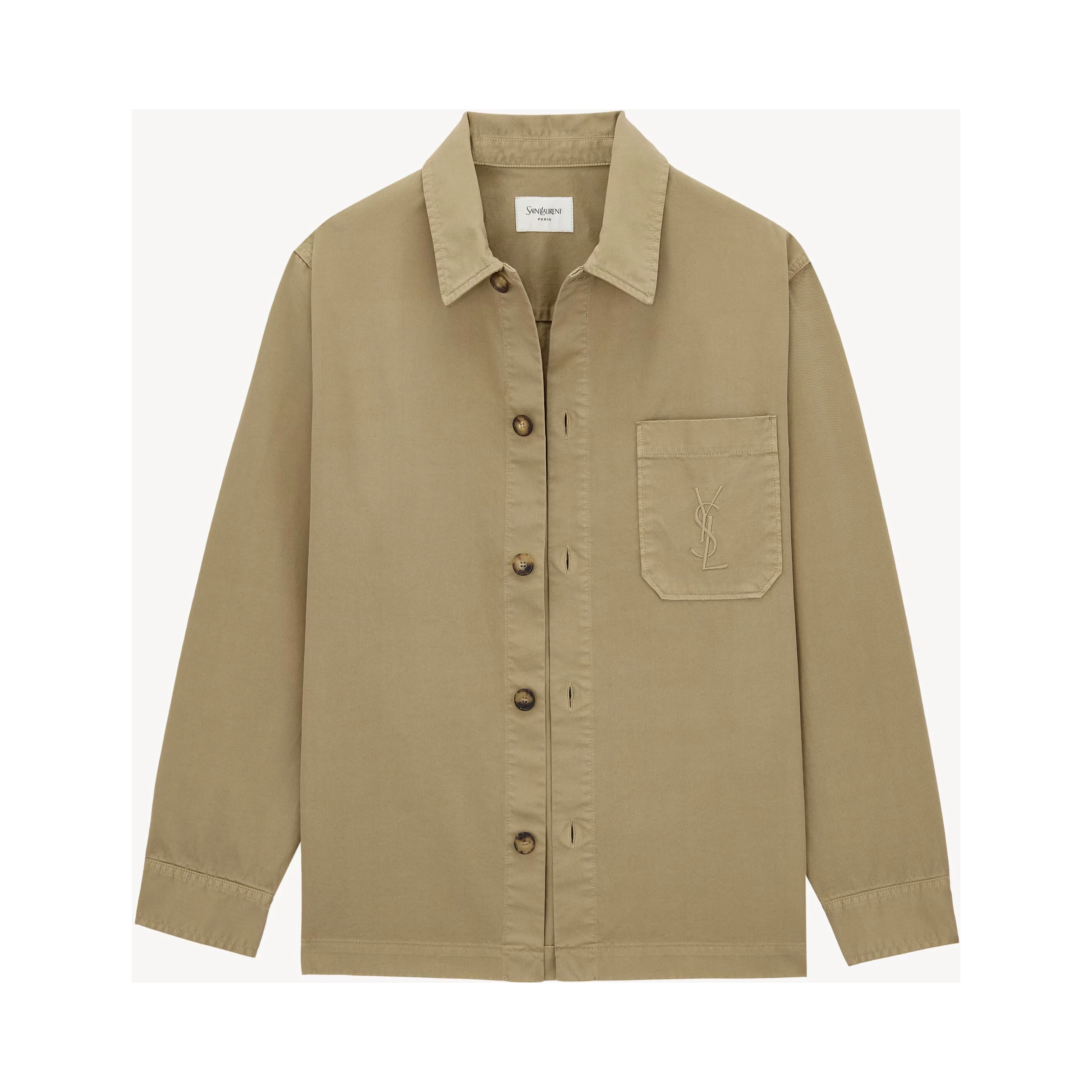 Cotton overshirt jacket