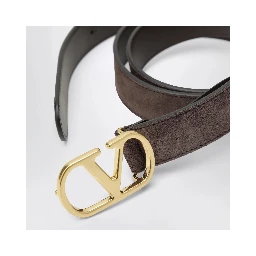 "Vlogo Signature" suede belt