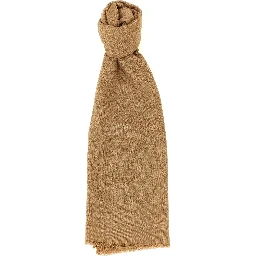 Wool and silk scarf