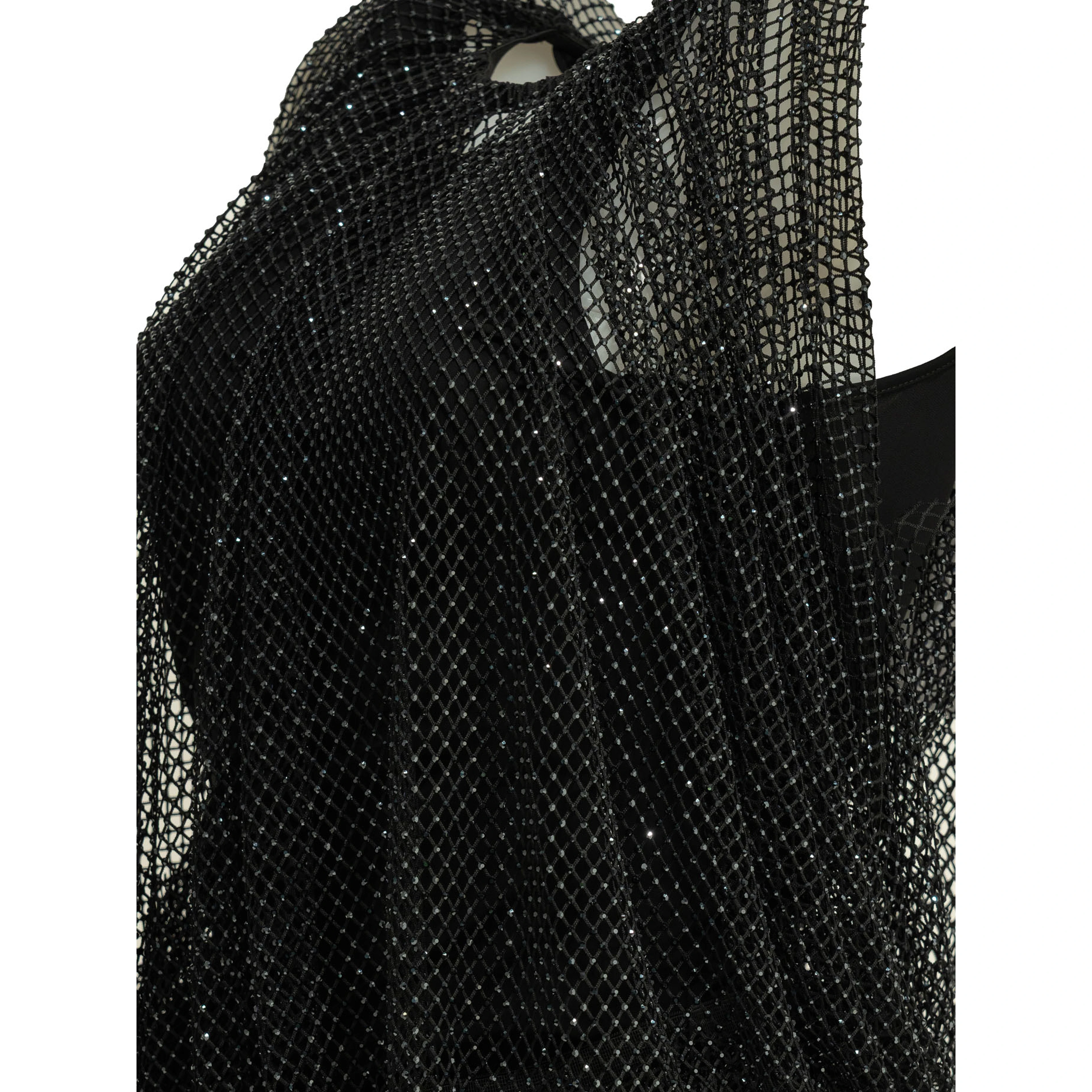 Sleeveless top with sequins