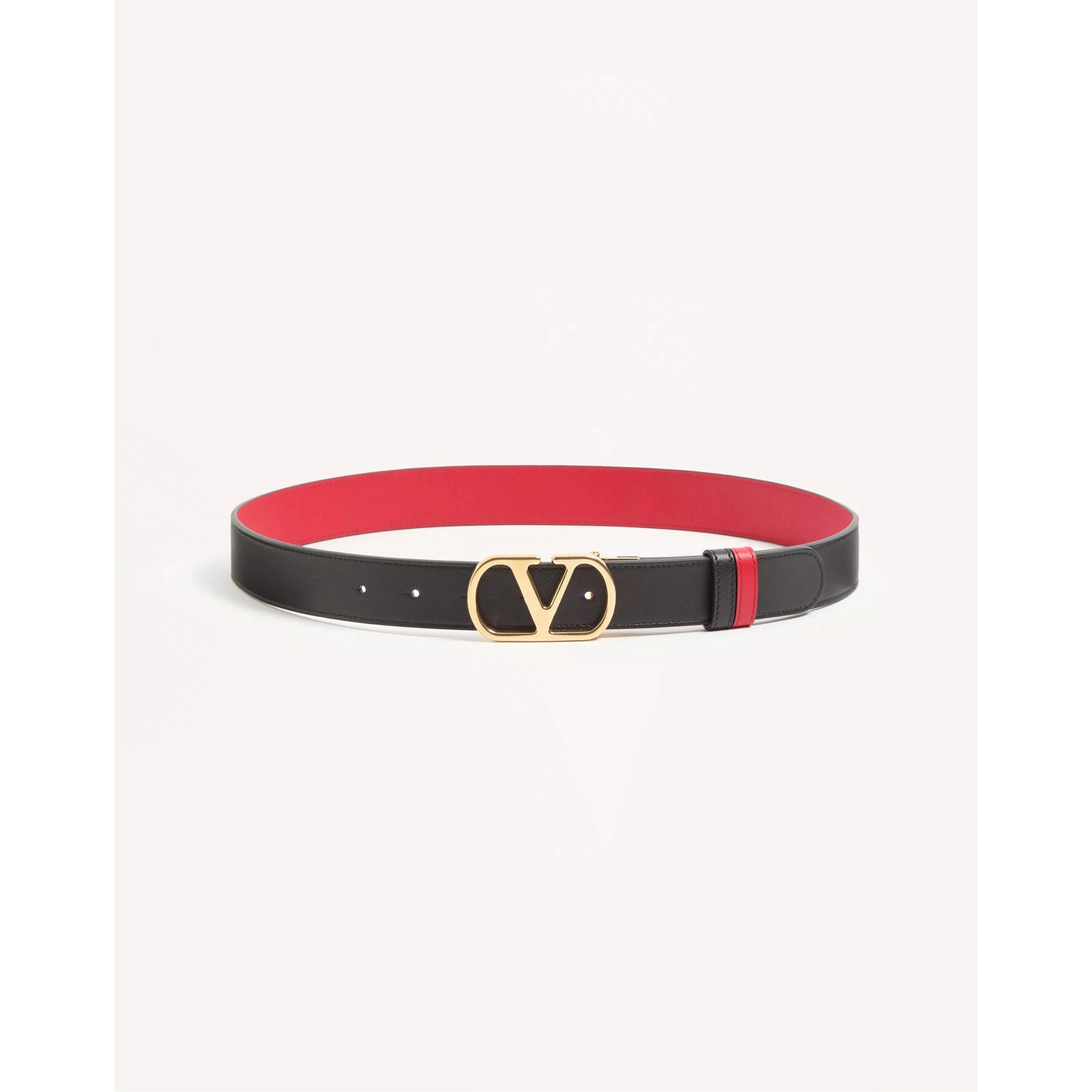 "VLogo Signature" reversible leather belt