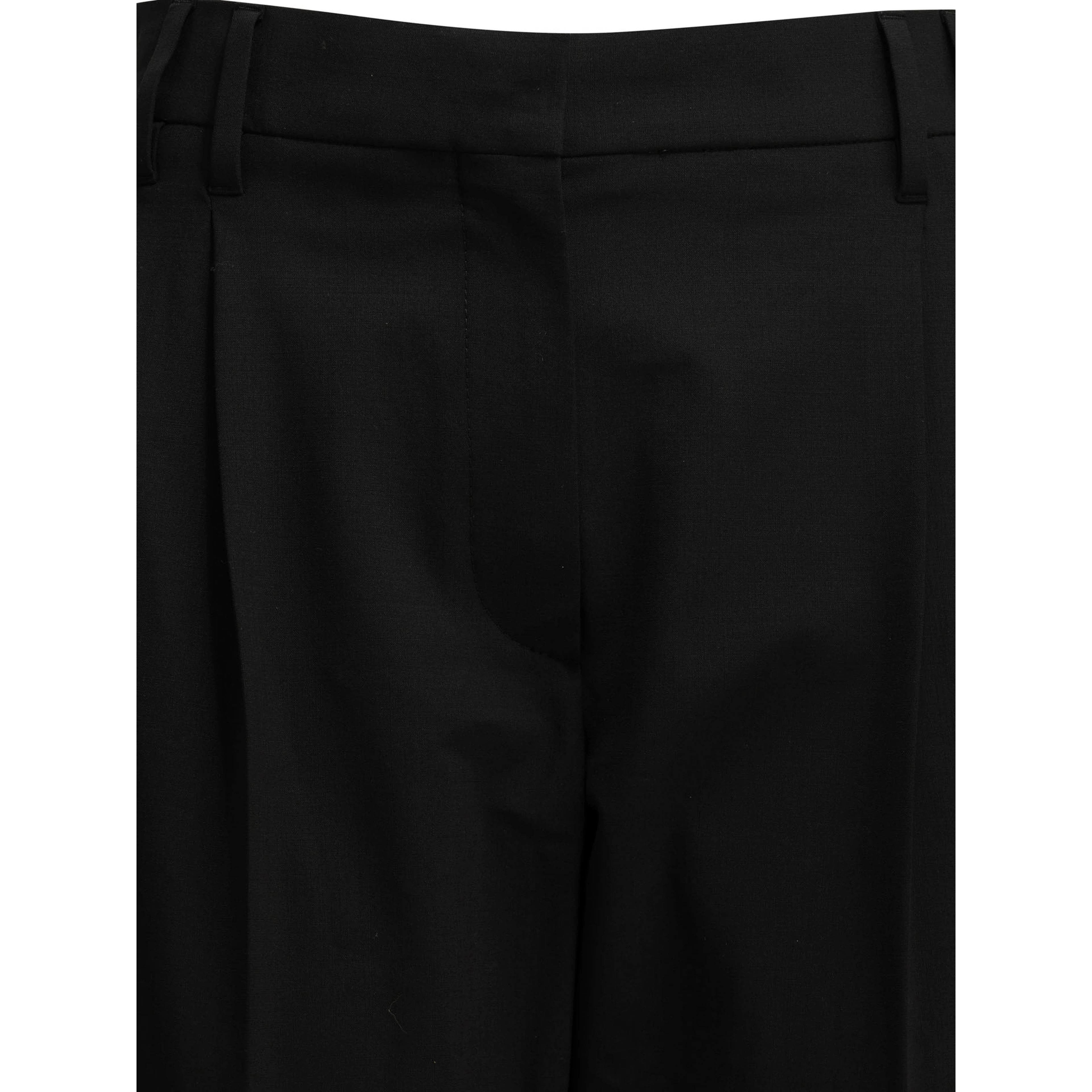 "Slouchy" tailored trousers