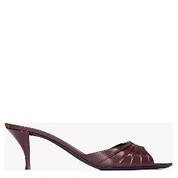 "Babylone 60mm" heeled mule