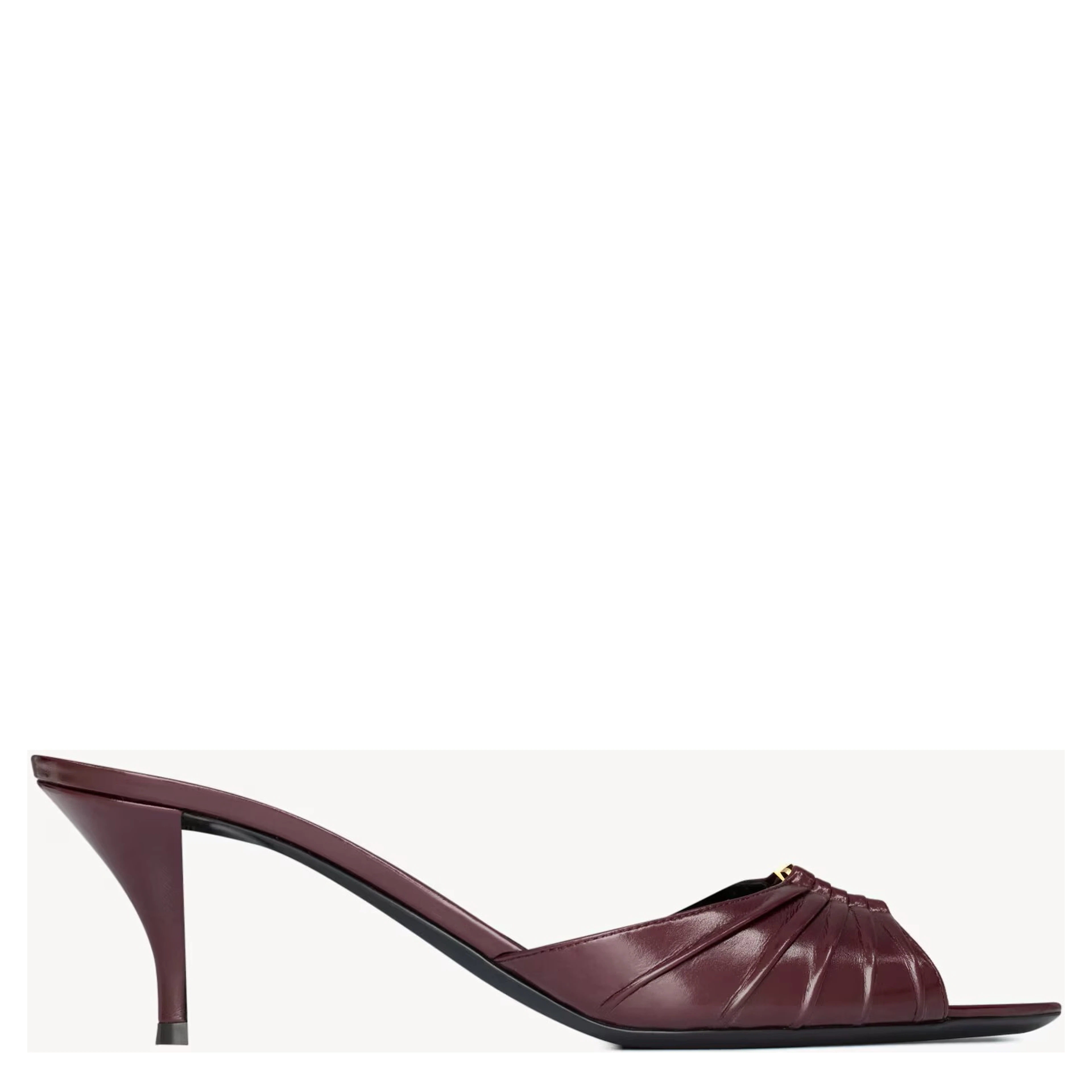 "Babylone 60mm" heeled mule