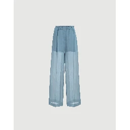 "Sartorial Track" wide fit pants