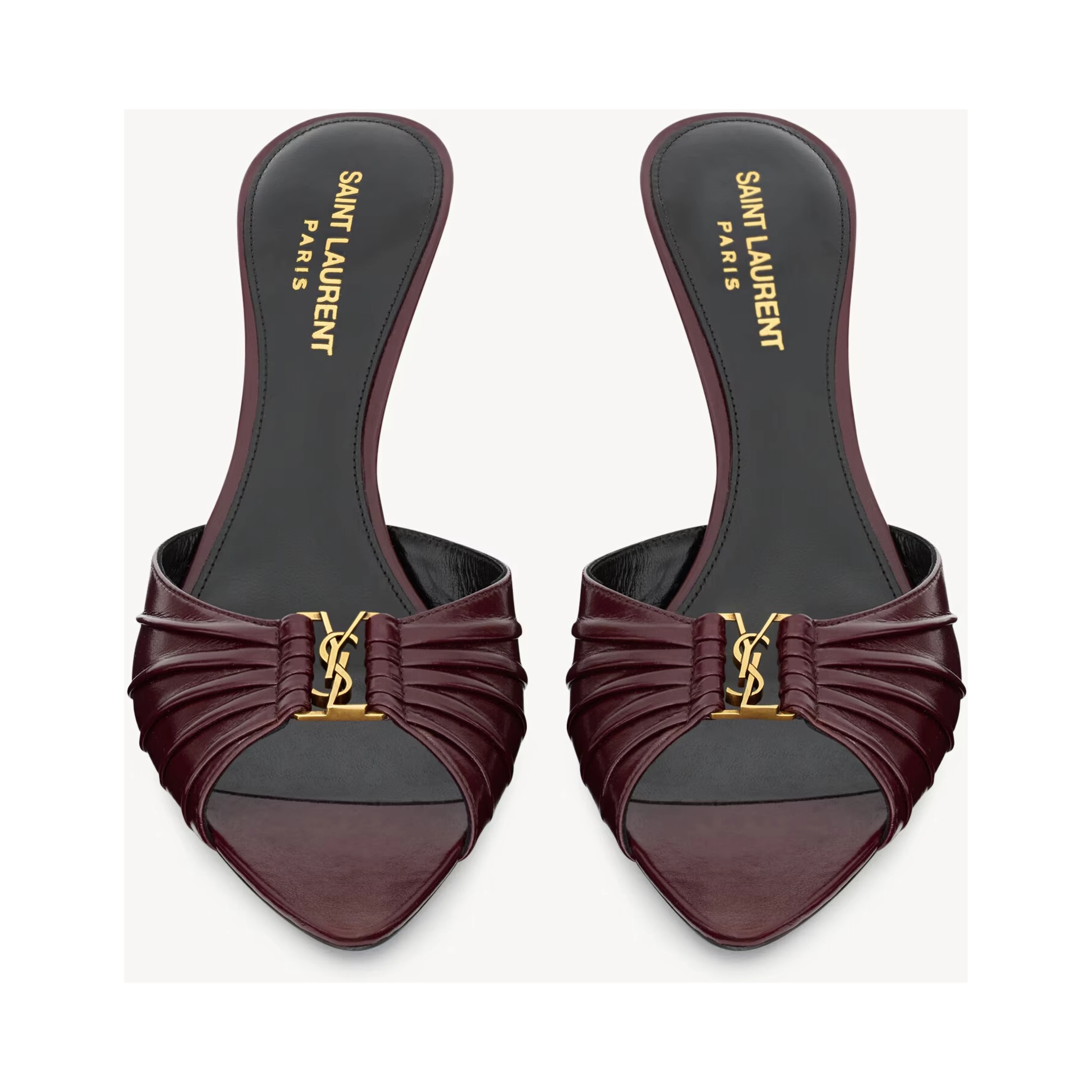 "Babylone 60mm" heeled mule