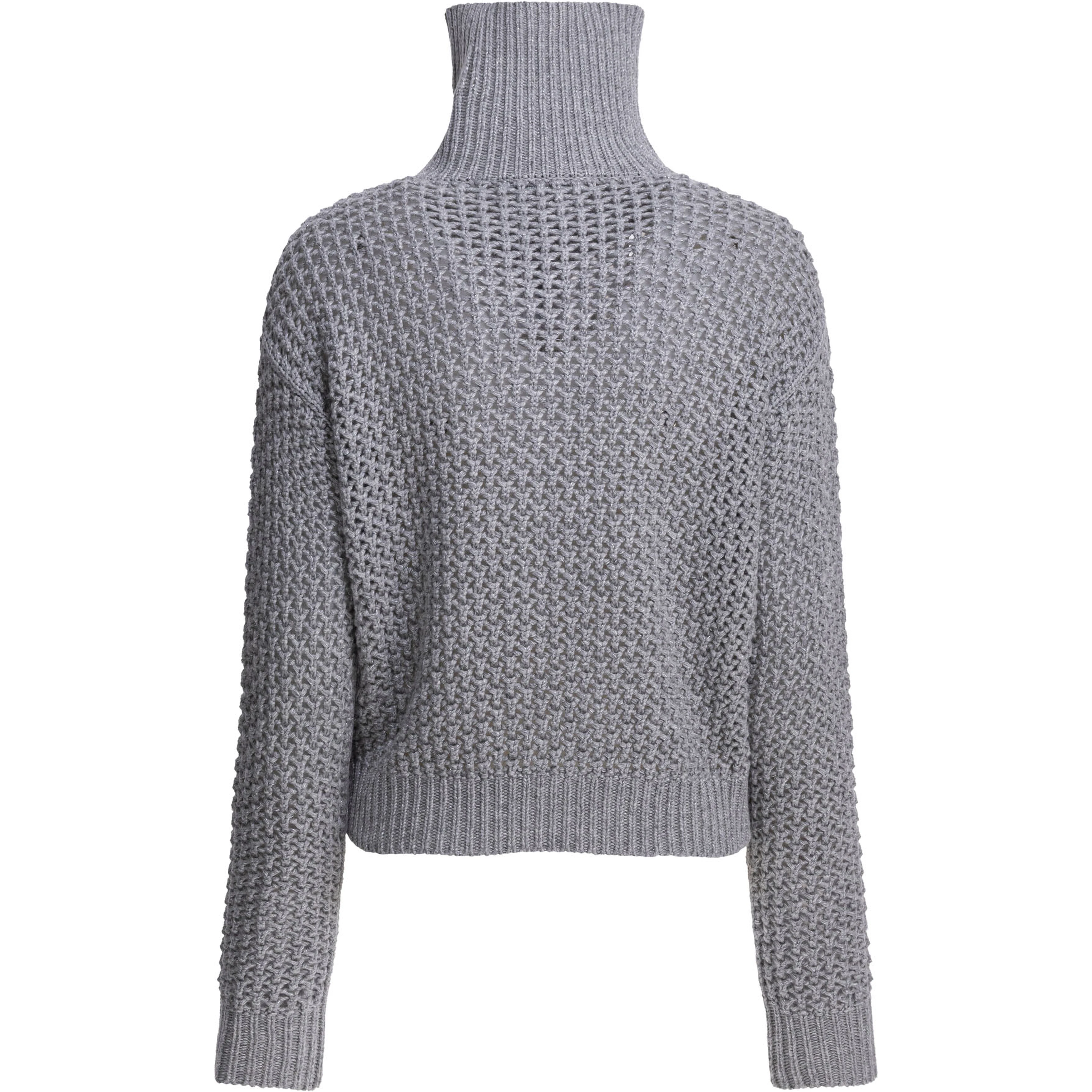 Cashmere and wool turtleneck knitwear