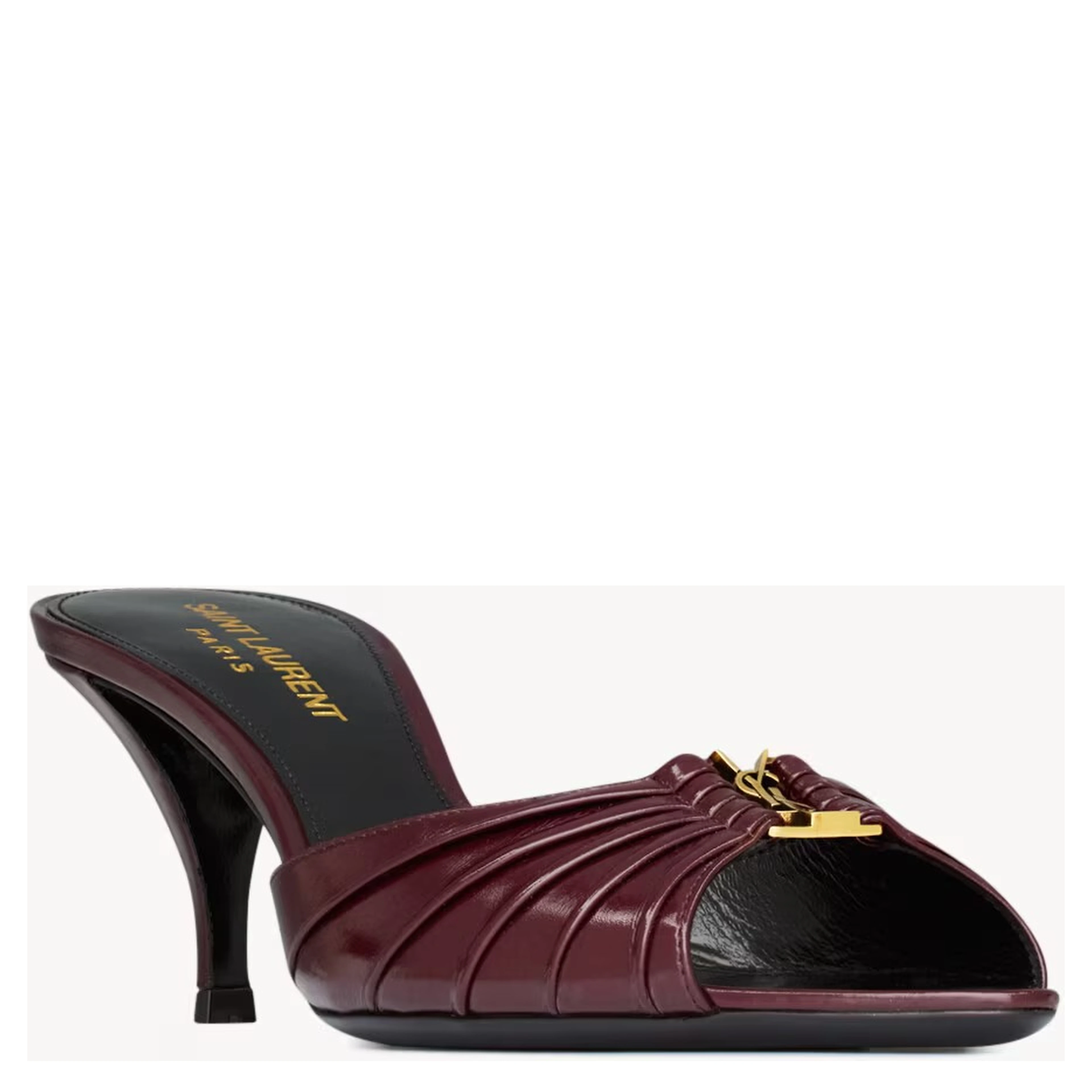 "Babylone 60mm" heeled mule