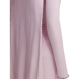 Draped long dress