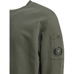 Crewneck sweatshirt with Lens logo
