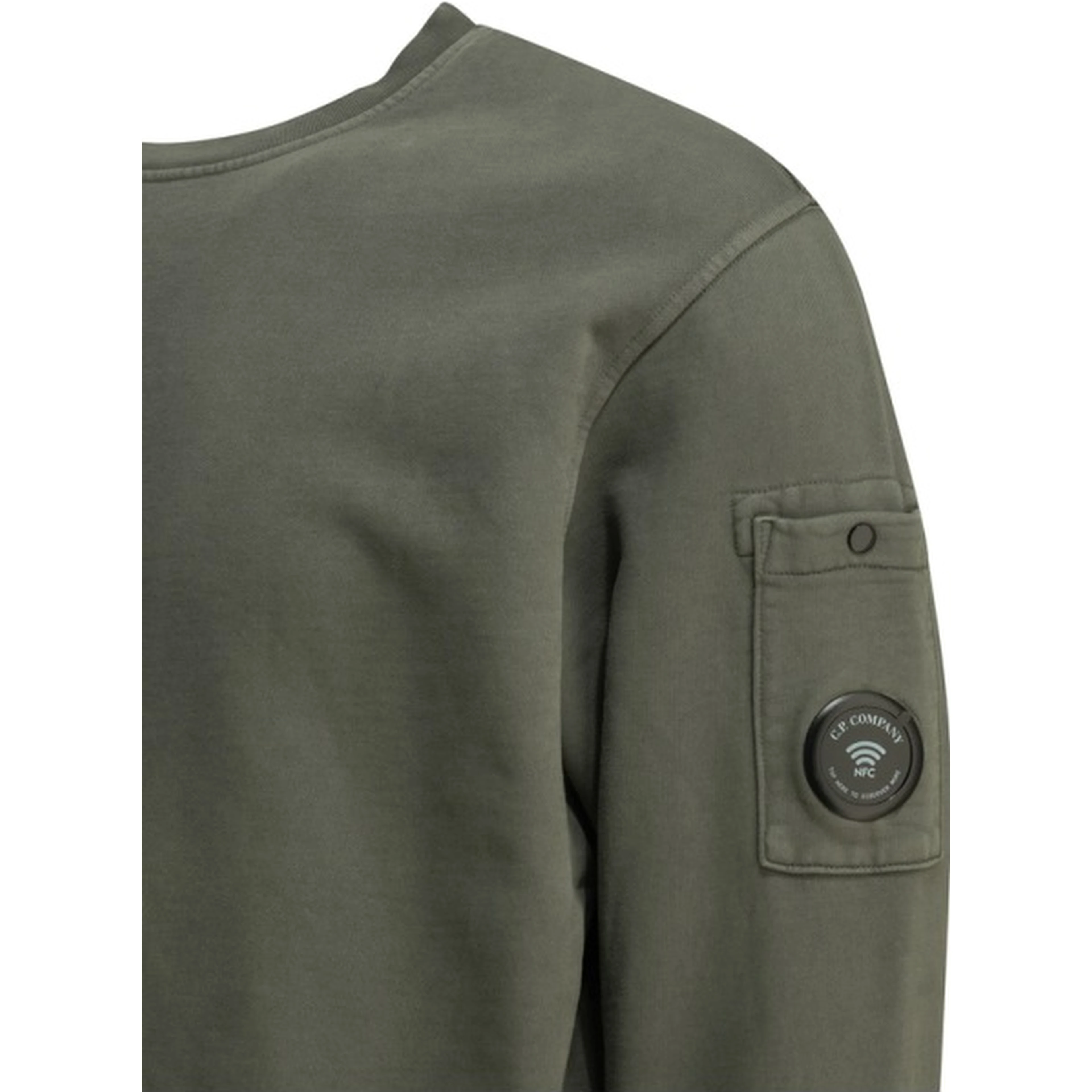 Crewneck sweatshirt with Lens logo