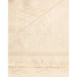 "Toute La V" scarf in wool and silk
