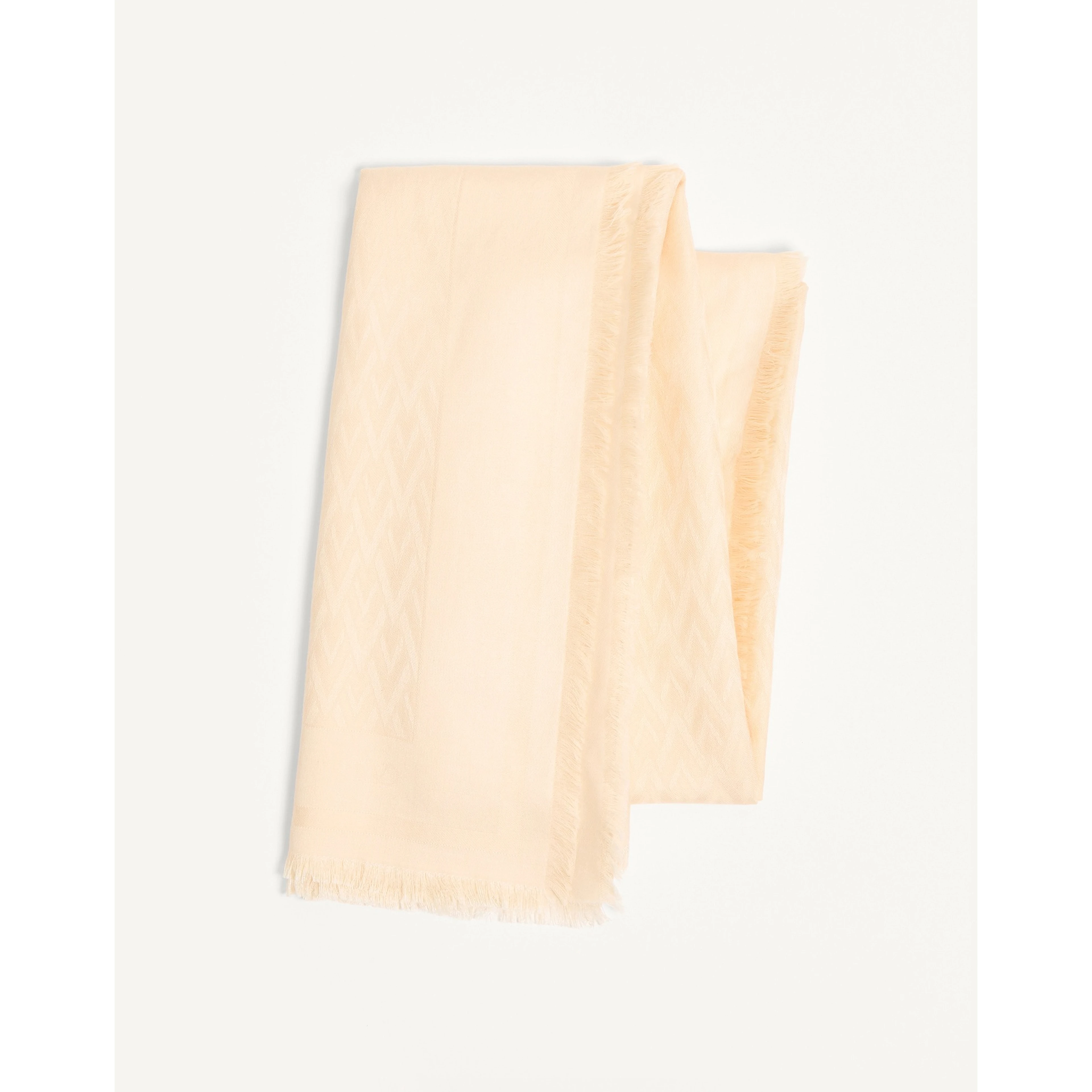 "Toute La V" scarf in wool and silk