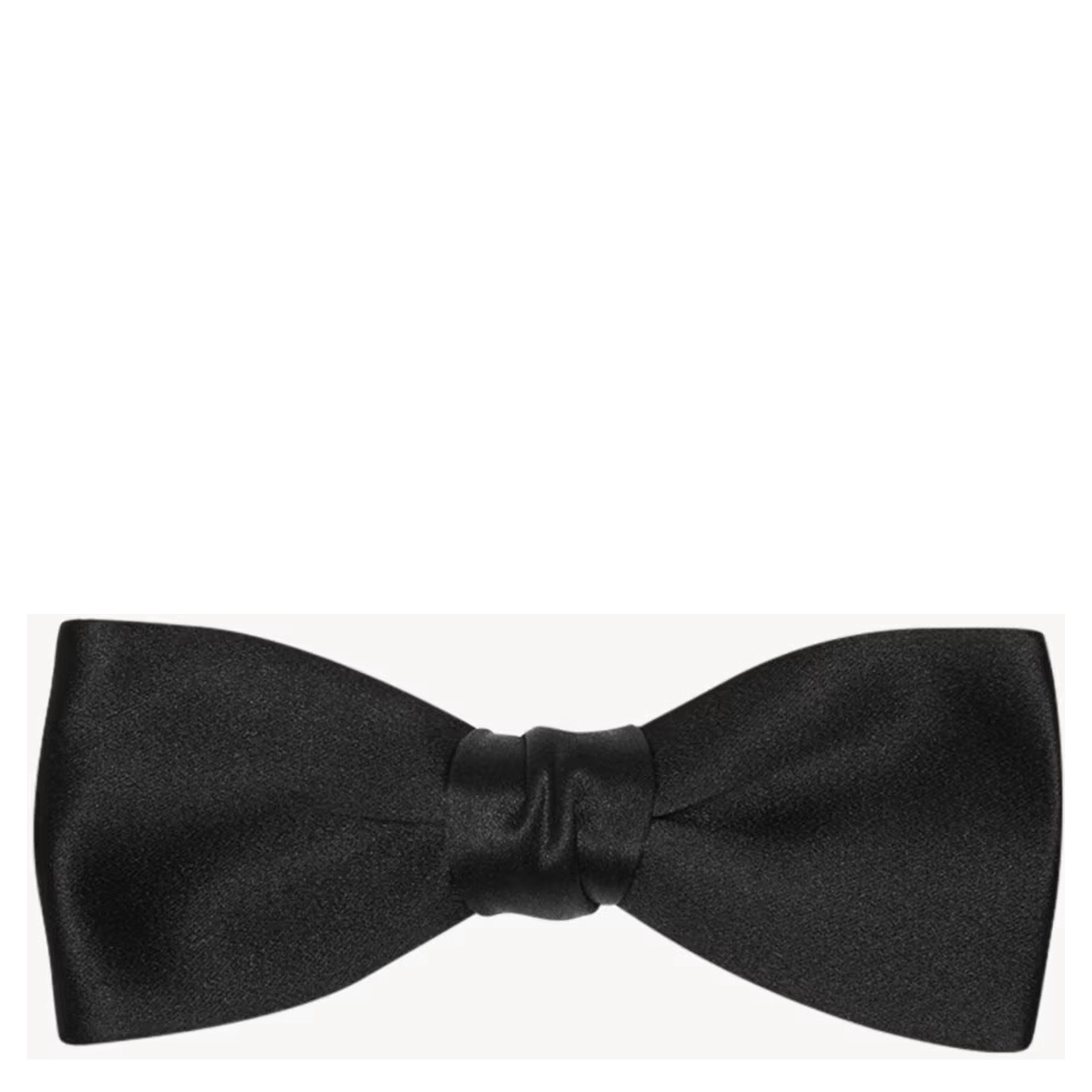 Bow tie in silk satin