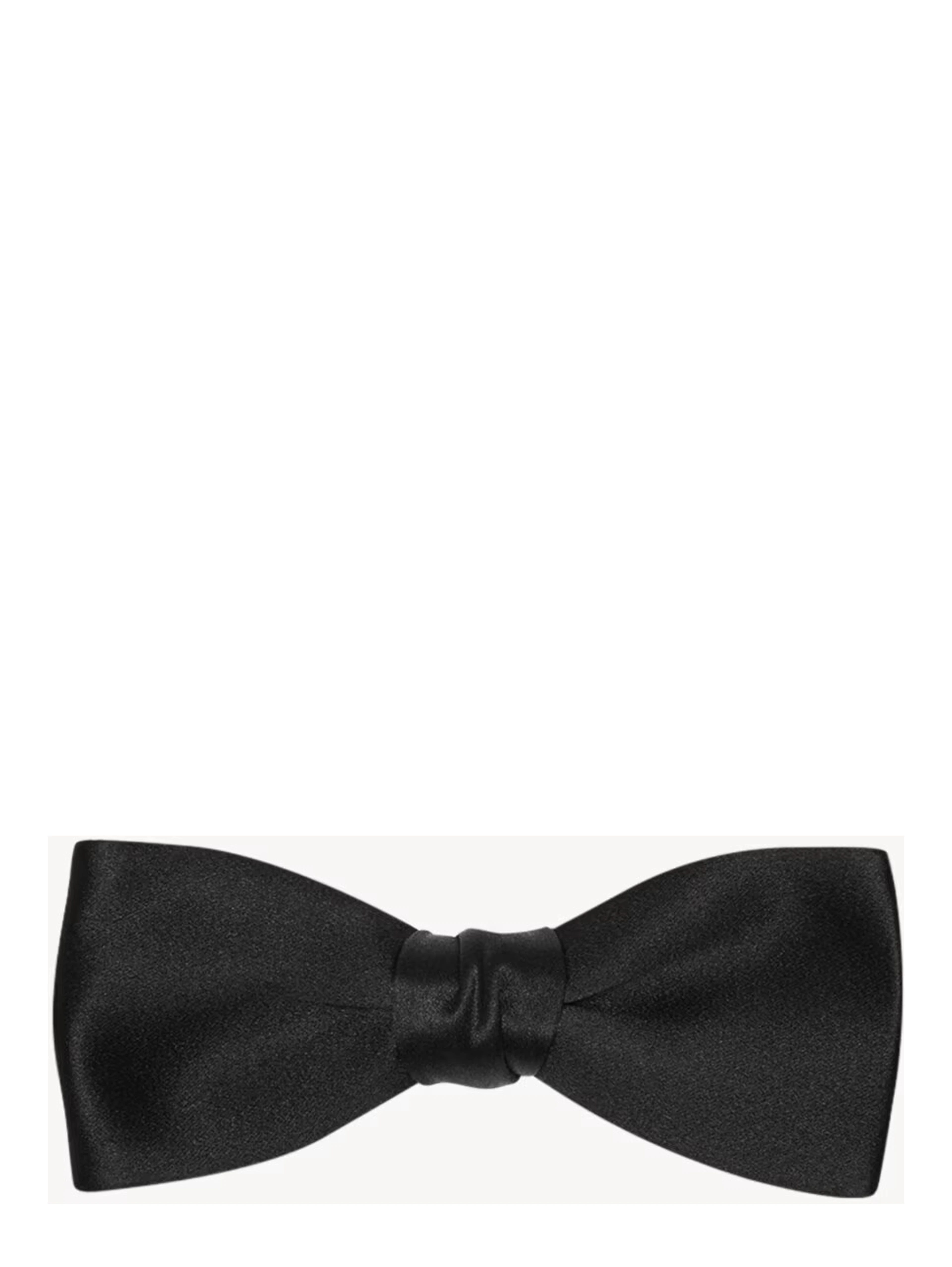 Bow tie in silk satin
