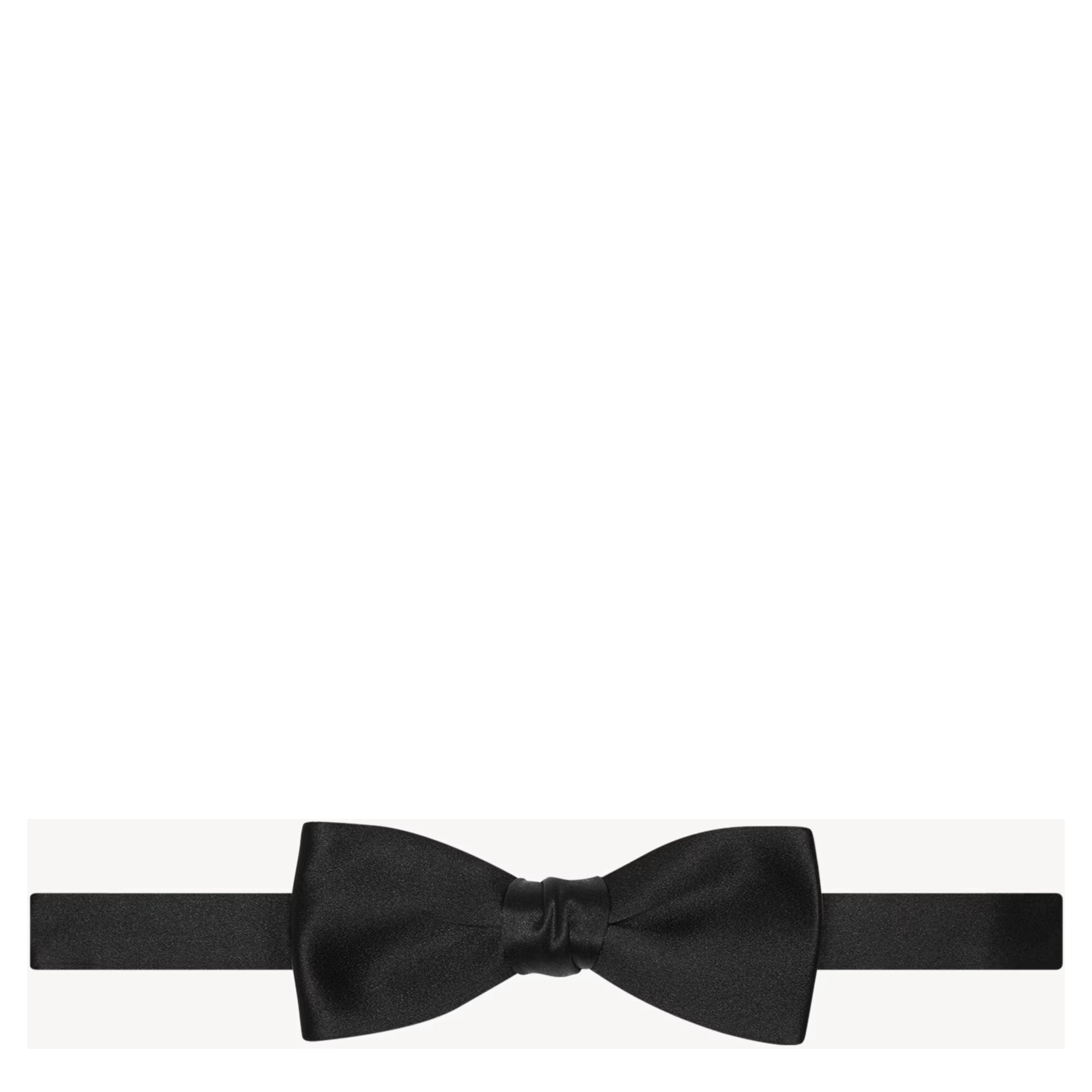Bow tie in silk satin
