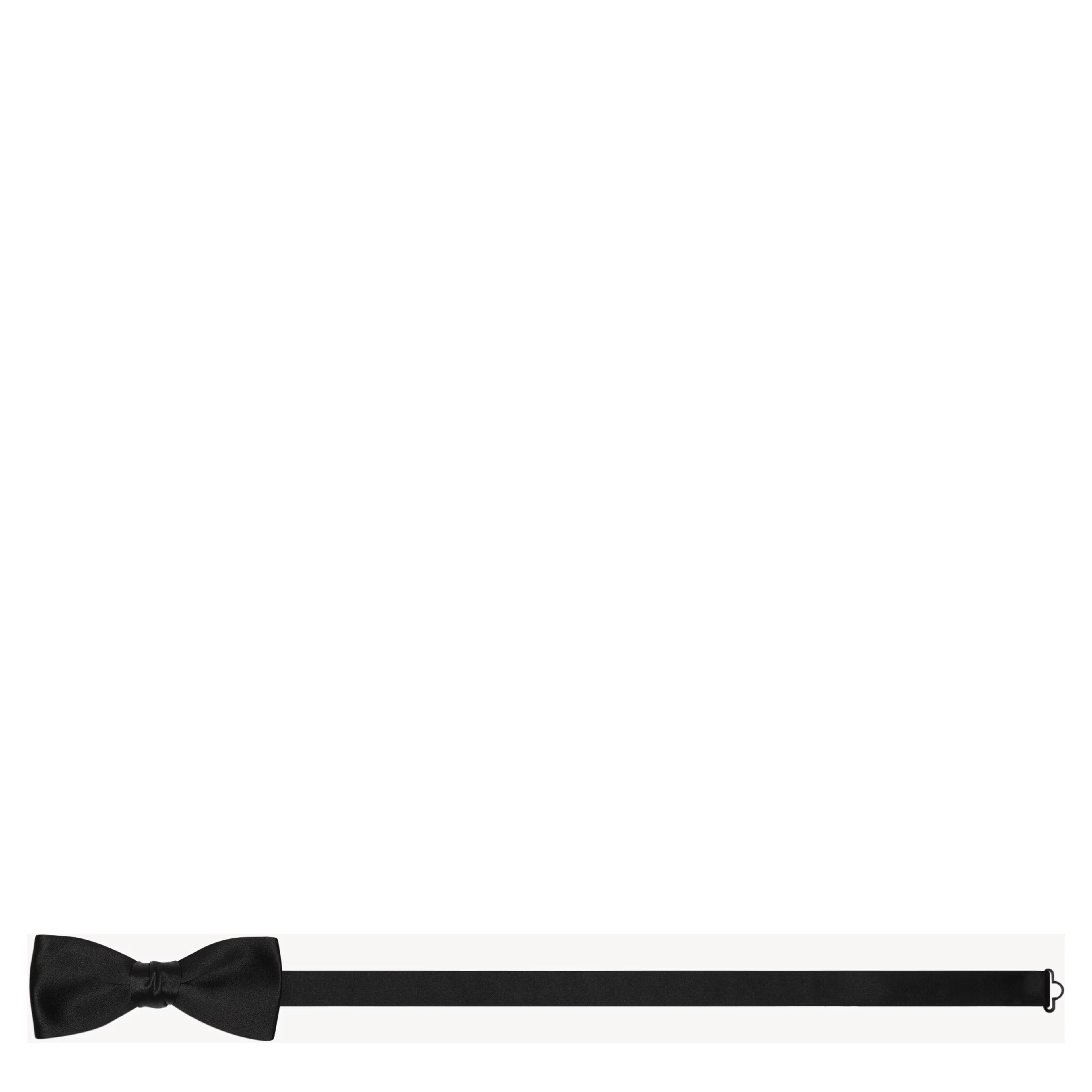 Bow tie in silk satin