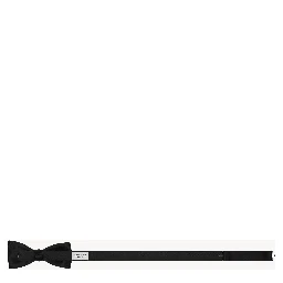 Bow tie in silk satin
