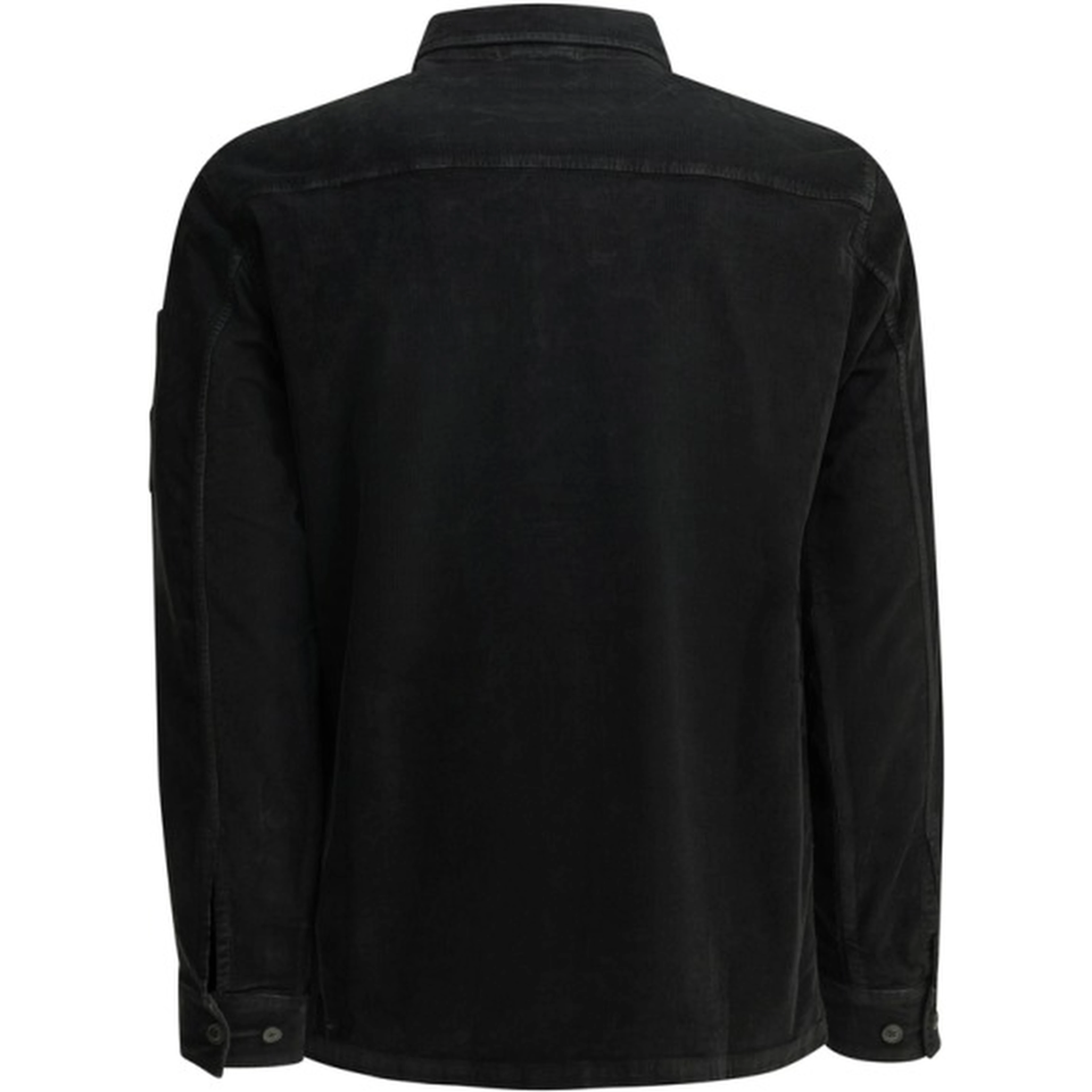 Corduroy overshirt jacket with Lens logo