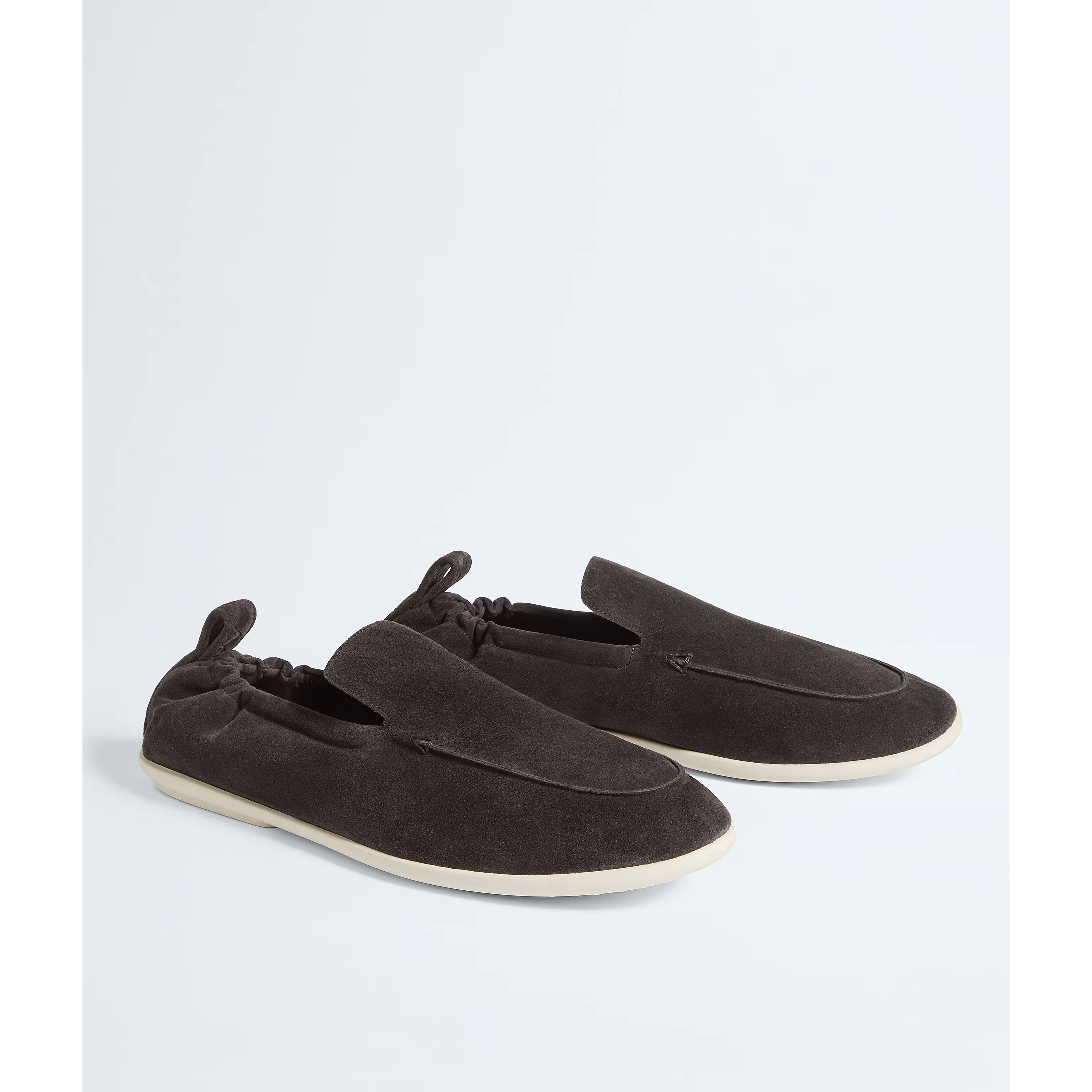 "Dawson" suede loafers