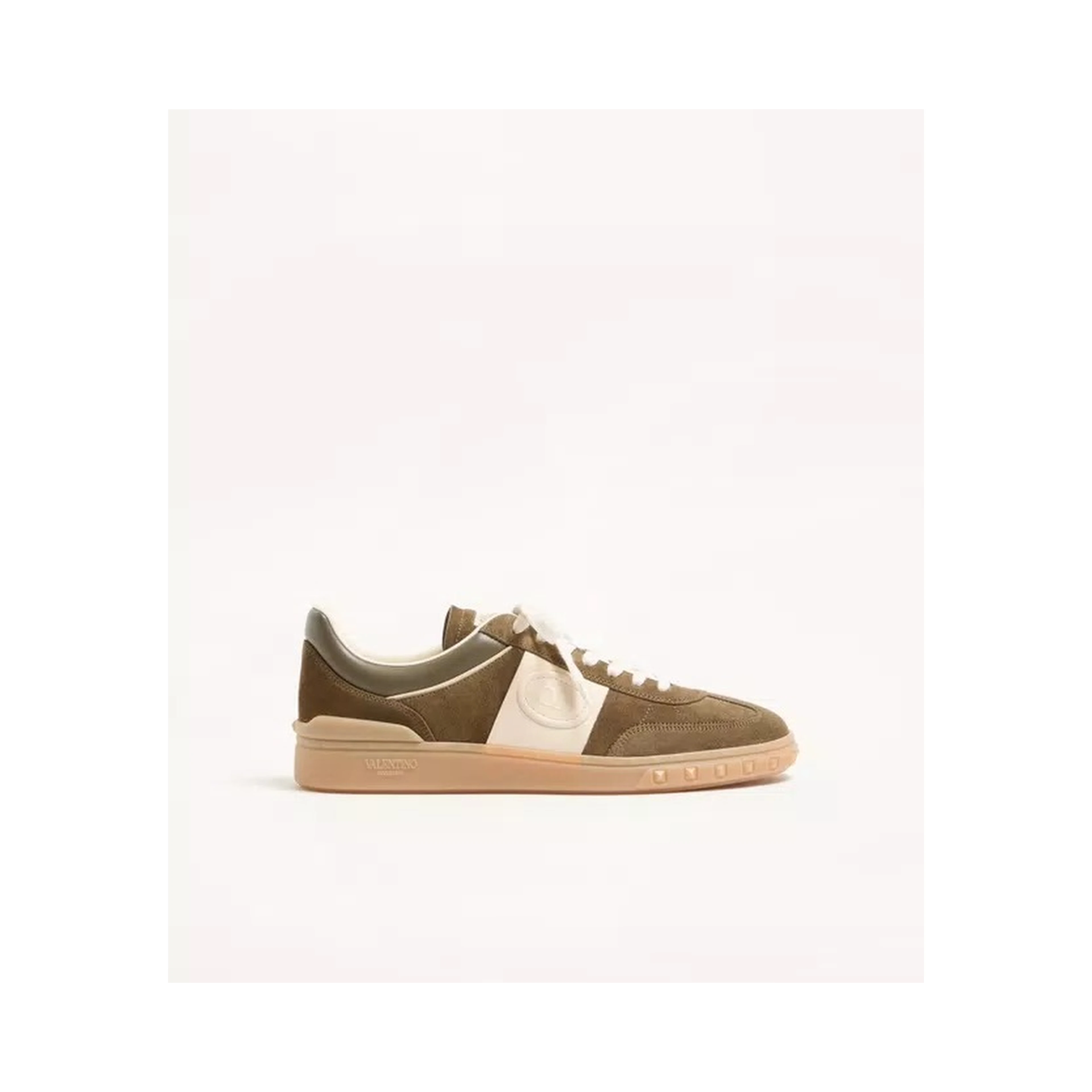 "Upvillage" sneakers in suede and nappa calfskin