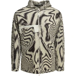 Utility jacket in nylon ripstop