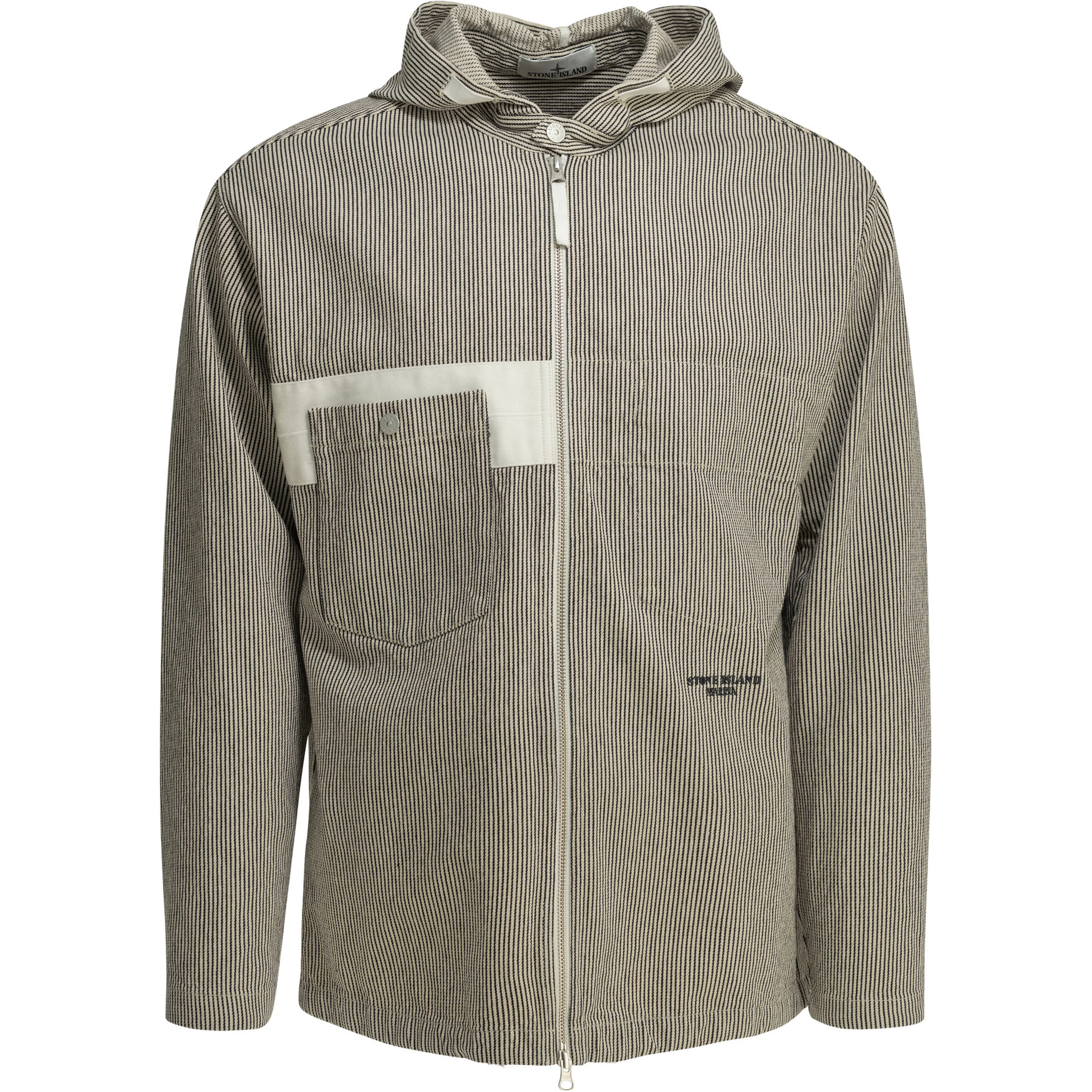 Utility jacket in nylon ripstop