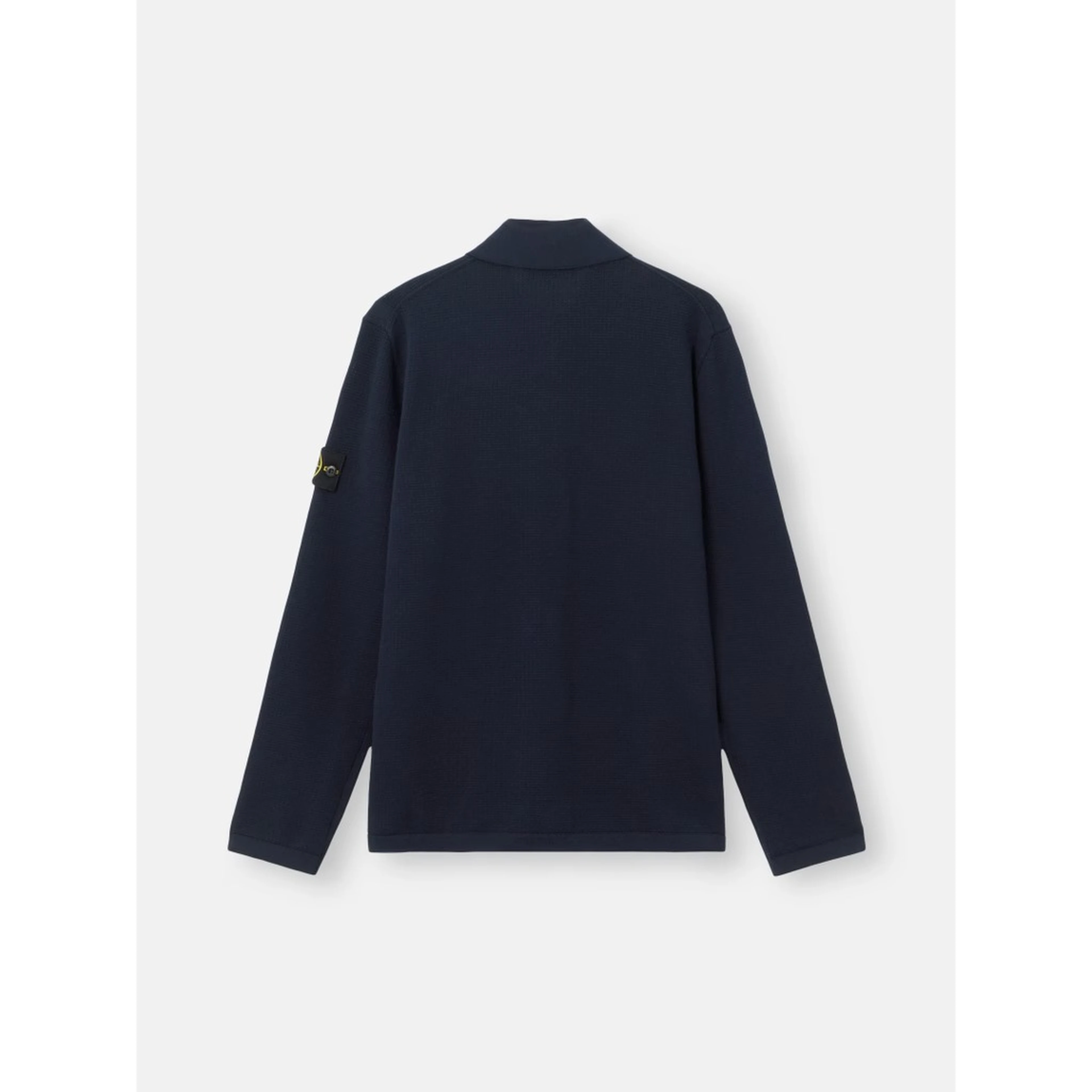 Long sleeves polo shirti in Compass patch