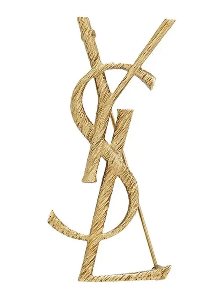 "Opyum YSL" twisted brooch