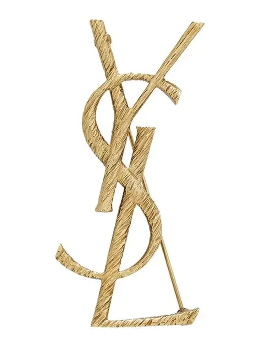 "Opyum YSL" twisted brooch