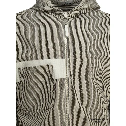 Utility jacket in nylon ripstop