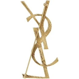 "Opyum YSL" twisted brooch