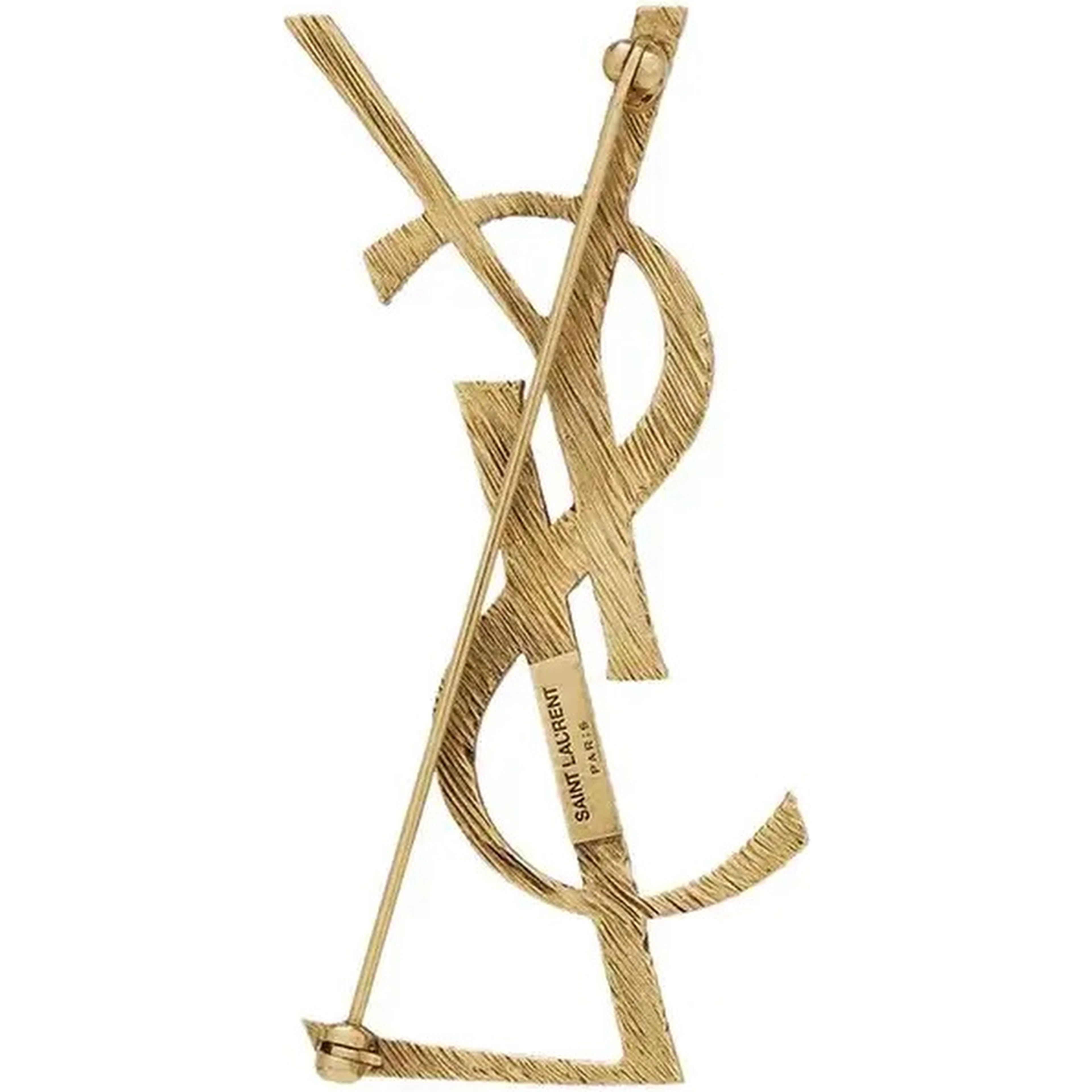"Opyum YSL" twisted brooch