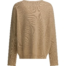 Wool and cashmere crewneck knitwear