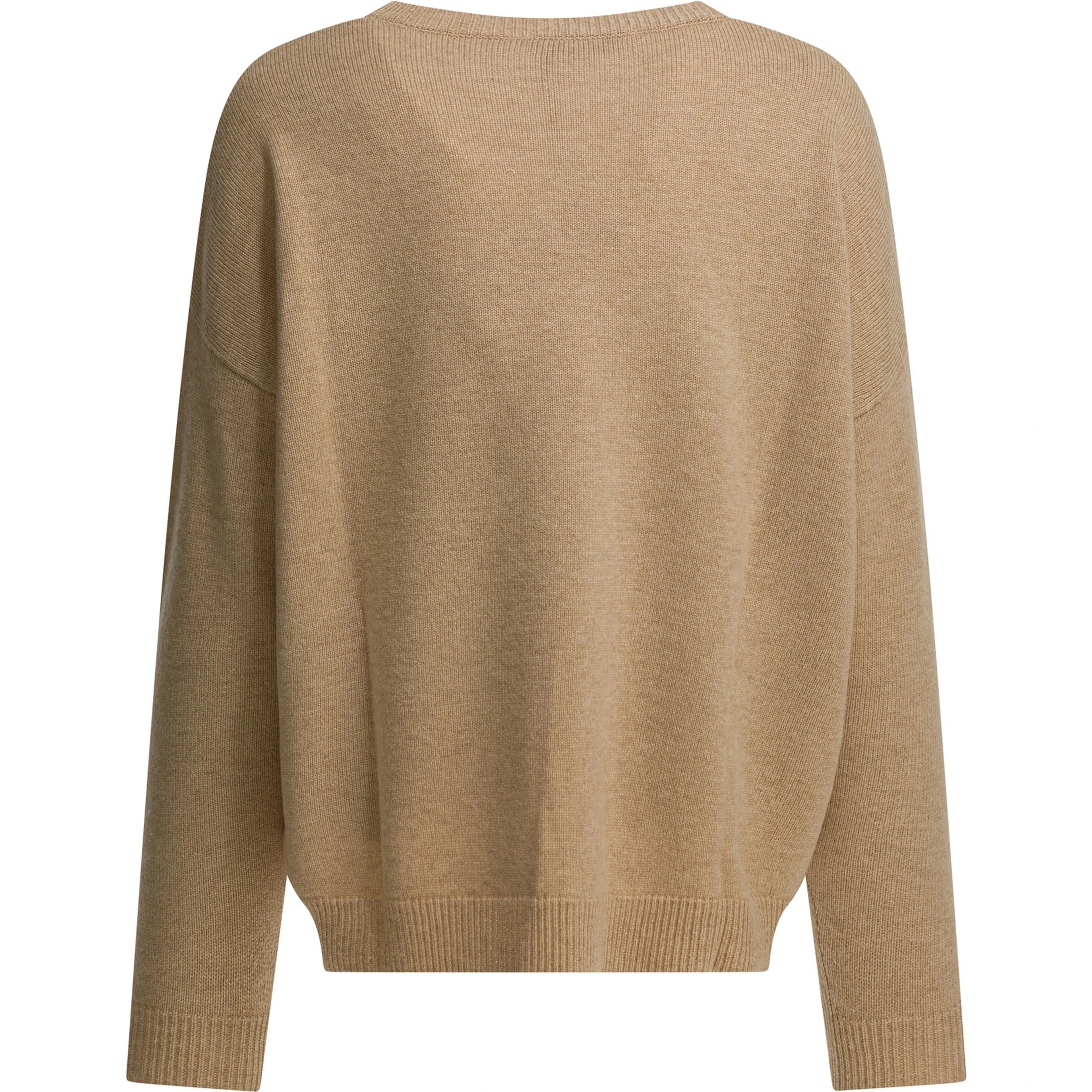 Wool and cashmere crewneck knitwear