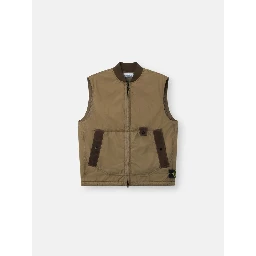 "Crinkle Reps NY" sleeveless jacket