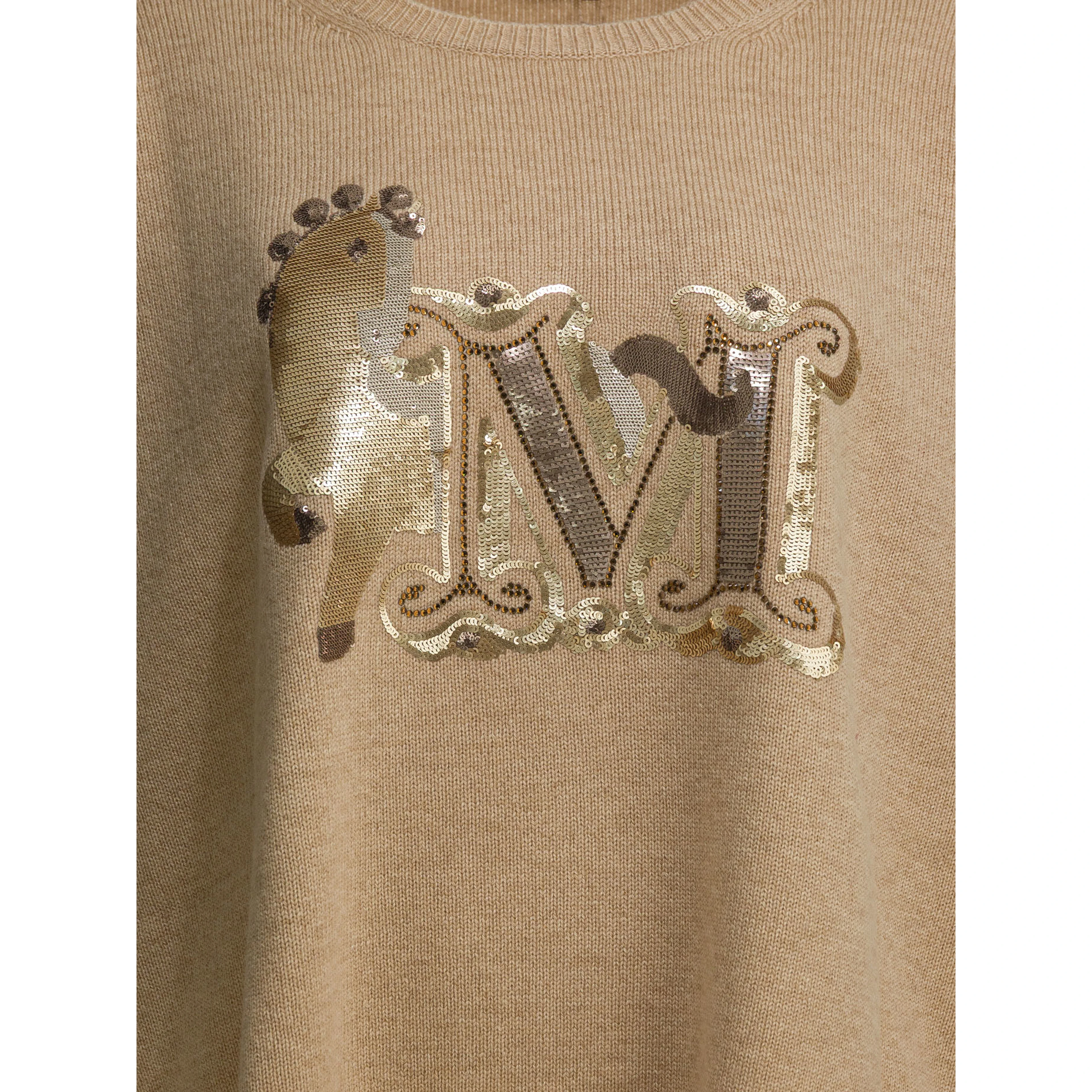 Wool and cashmere crewneck knitwear