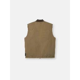 "Crinkle Reps NY" sleeveless jacket