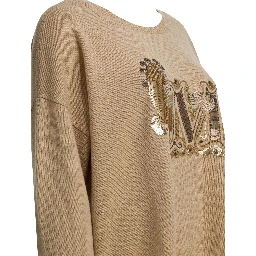 Wool and cashmere crewneck knitwear