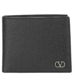 VLogo leather wallet