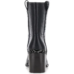 Leather ankle boots 30 mm